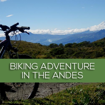 Biking adventure in the Andean